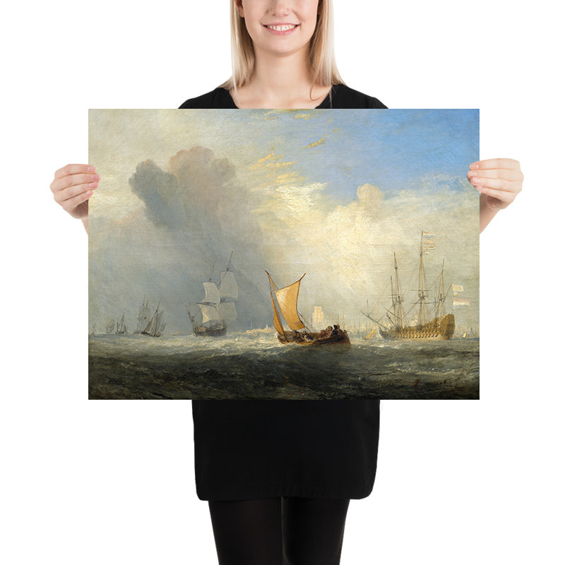 Rotterdam Ferry-Boat by Turner, 1833