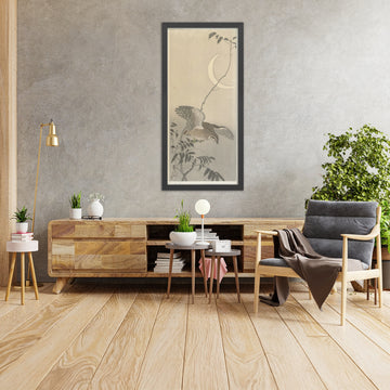 A framed image of 