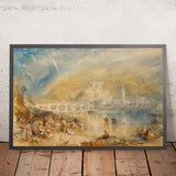 Heidelberg, con un arcoíris de Turner, 1840 