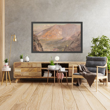 A framed image of 