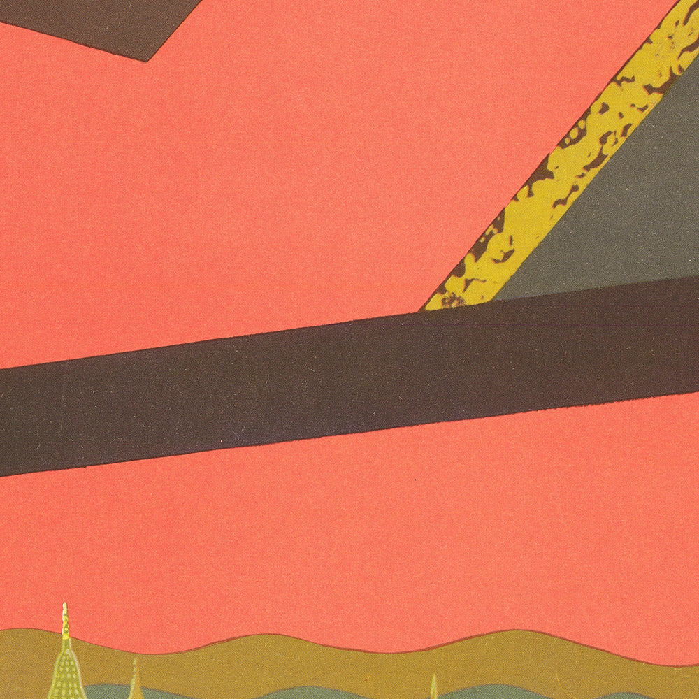 Bangkok Travel Poster: American President Lines by J. Clift, 1958