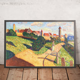 Old Town II by Wassily Kandinsky