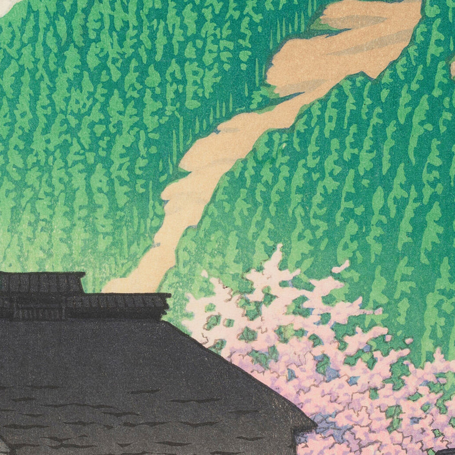 Matin à Nishibira, Izu par Hasui Kawase, 1935 