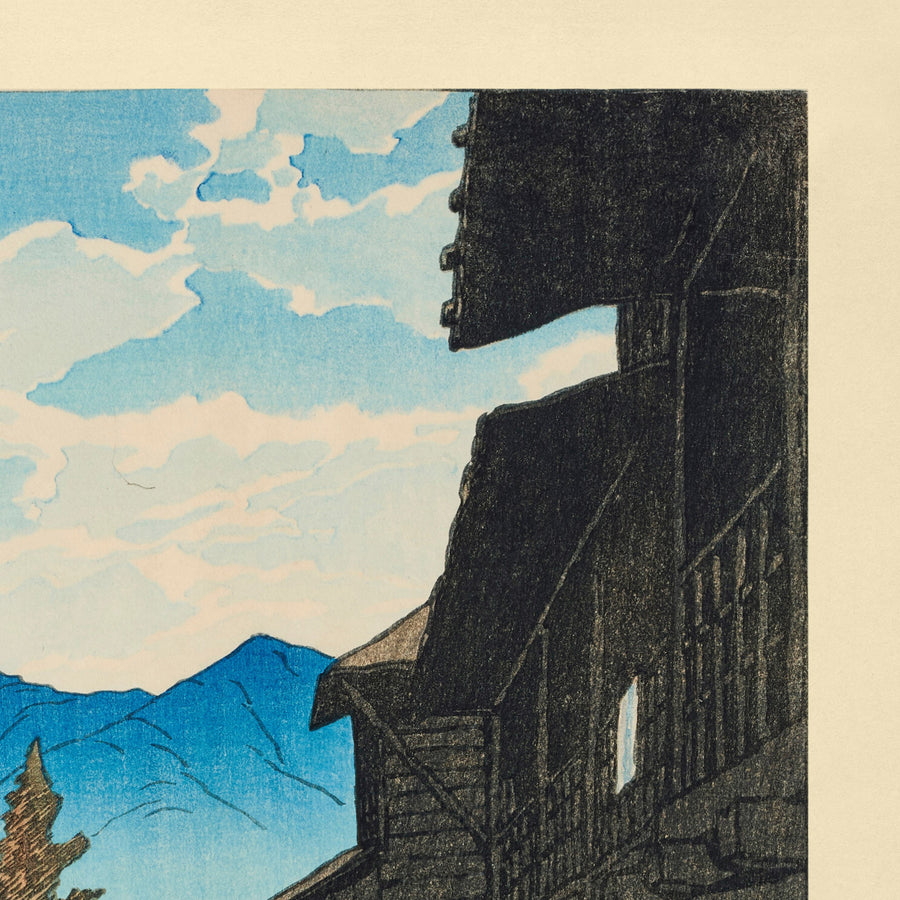 Autumn in Arayu, Shoibara by Hasui Kawase 1935