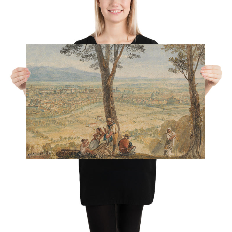 Rom von Monte Mario von Turner, 1818 