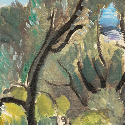 Paysage aux environs de Nice ou Les Oliviers ou Coin du Mont-Boron (Landscape near Nice or The Olive Trees or Corner of Mont-Boron) by Henri Matisse, 1918