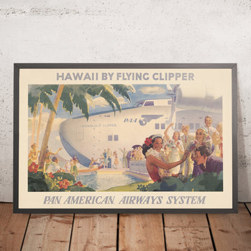 A framed image of 