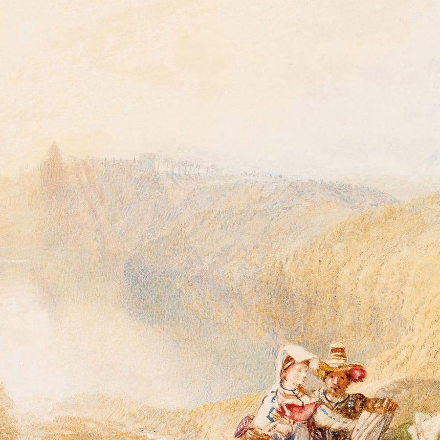 Lago Albano, Italia di Turner, 1794 