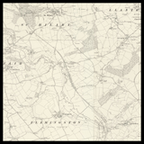 Carte ancienne personnalisée de Llantwit Major 