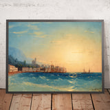Harbour with Ships by Ivan Konstantinovich Aivazovsky, 1858