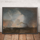 Staffa, la Cueva de Fingal por Turner, 1831 