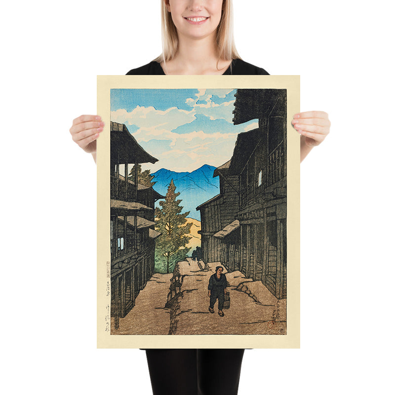 Autumn in Arayu, Shoibara by Hasui Kawase 1935