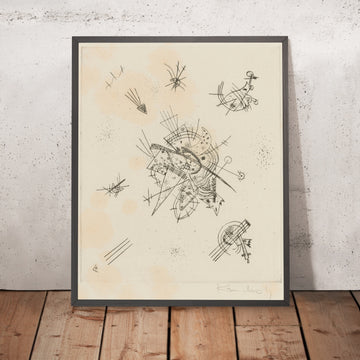 A framed image of 