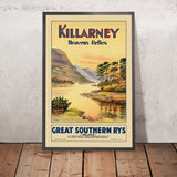Killarney Travel Poster: Heaven’s Reflex by Walter Till