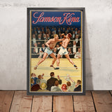 Samson Kina Vintage Advertising Poster by J.L. Goffart, 1920