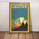 Godstone Travel Poster: London Underground by Edward McKnight Kauffer, 1915