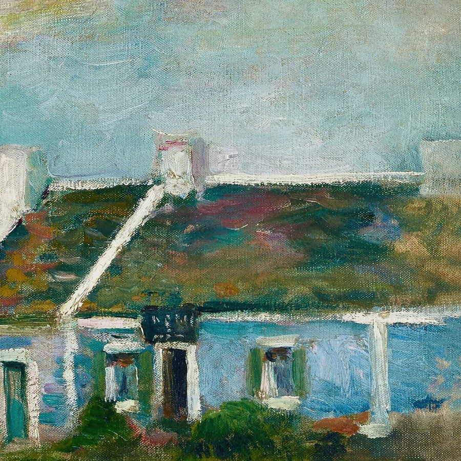 Cabaret Breton (Eingang zu einem bretonischen Cabaret) von Henri Matisse, 1896 