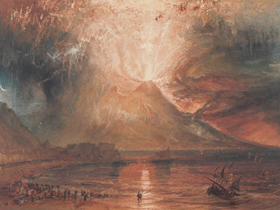 Vesuvius in Eruption by Turner, 1817