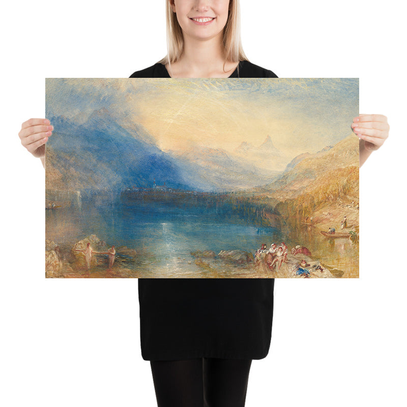 The Lake of Zug, Switzerland by Turner, 1843