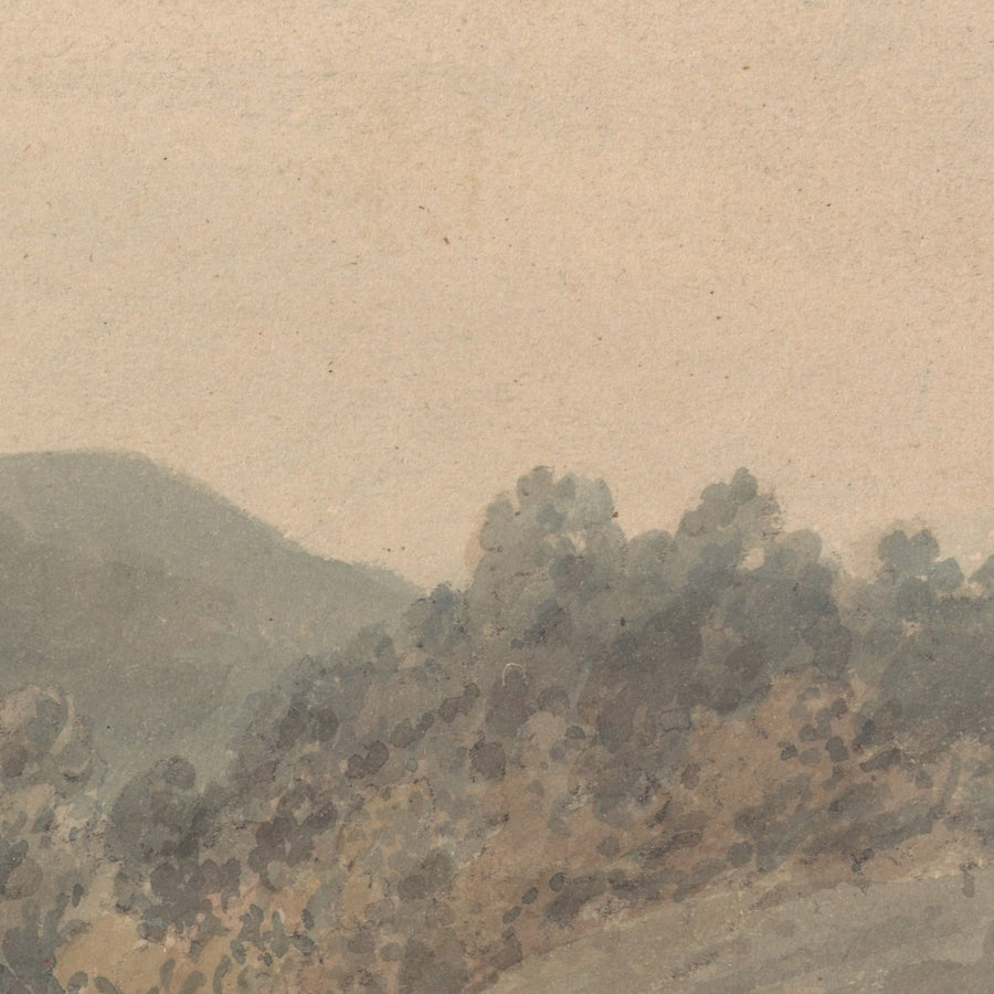 Santa Lucia, A Convent near Caserta by Turner, 1795