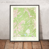 Old Map of Leadville, Colorado by USGS, 1949 – Twin Lakes, Mount Elbert & Mount Massive