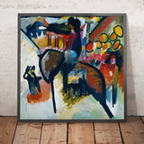Impression IV (Gendarme) by Wassily Kandinsky, 1911