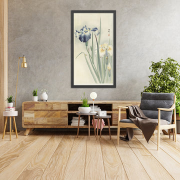 A framed image of 