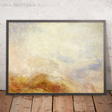 A mountain scene, Val d’Aosta by Turner, 1845