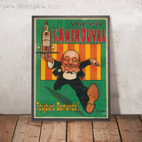 Amer Duval Vintage Advertising Poster by J. E. Goossens, 1912