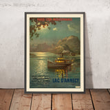 Póster de viaje de Annecy: Lac d’Annecy de François Cachoud 