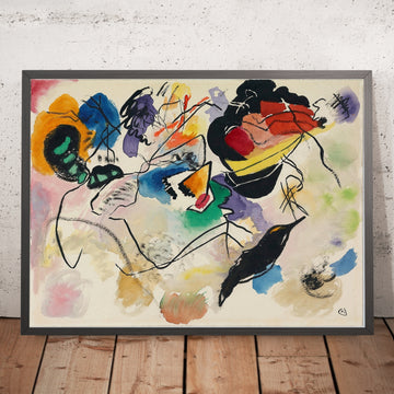 A framed image of 