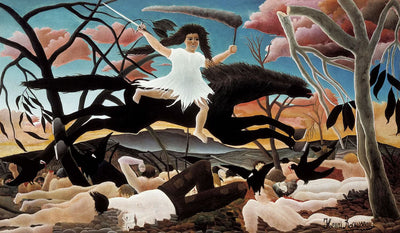 Guerre (La Guerre) d'Henri Rousseau, 1894