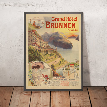 A framed image of 
