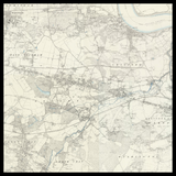 Carte ancienne personnalisée de Bexley 
