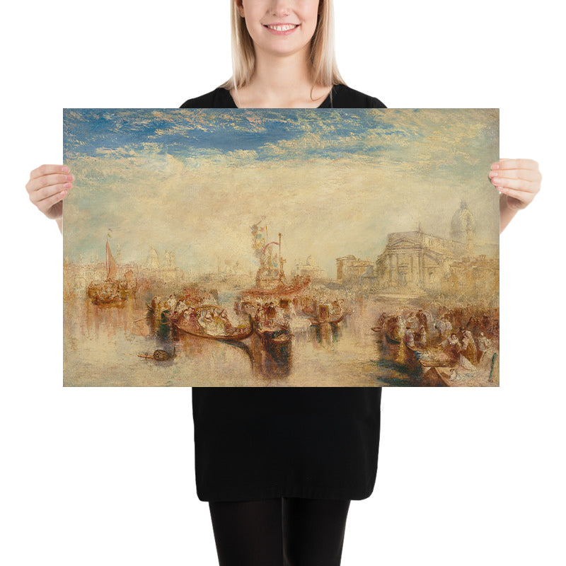 Deposito dei Tre Quadri di John Bellini nella Chiesa del Redentore, Venezia di Turner, 1841 