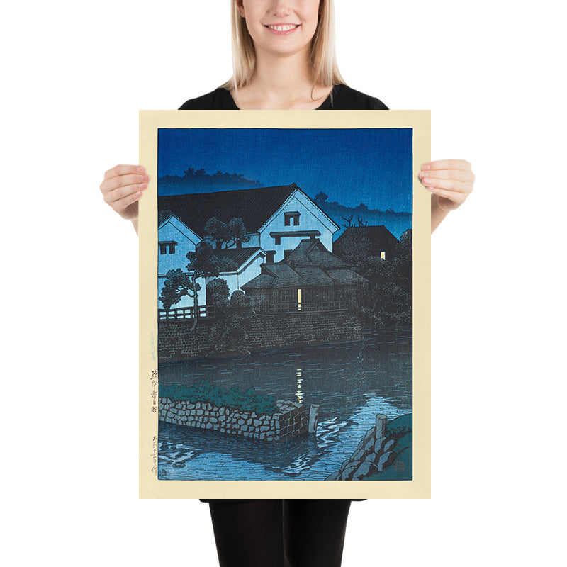 Kasuga Kumamoto by Hasui Kawase 1935