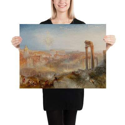 Modern Rome - Campo Vaccino by Turner, 1839