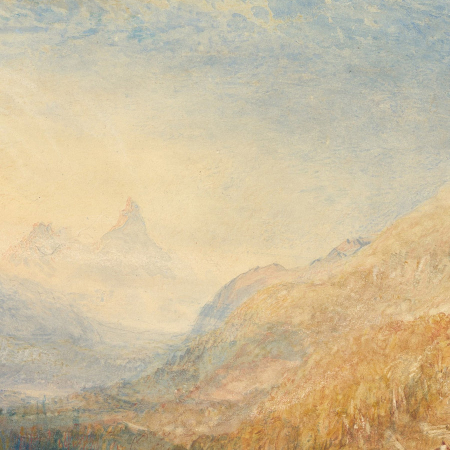 The Lake of Zug, Switzerland by Turner, 1843