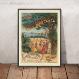 Saint-Raphaël Reiseplakat: Chemins de fer P.L.M. von Imp. J. Minot, 1893 