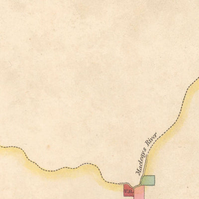 Rare Giant Map of New South Wales by Dixon, 1837: Sydney, Newcastle, Counties