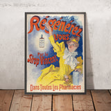 Sirop Vincent Vintage Advertising Poster by Jules Chéret, 1893