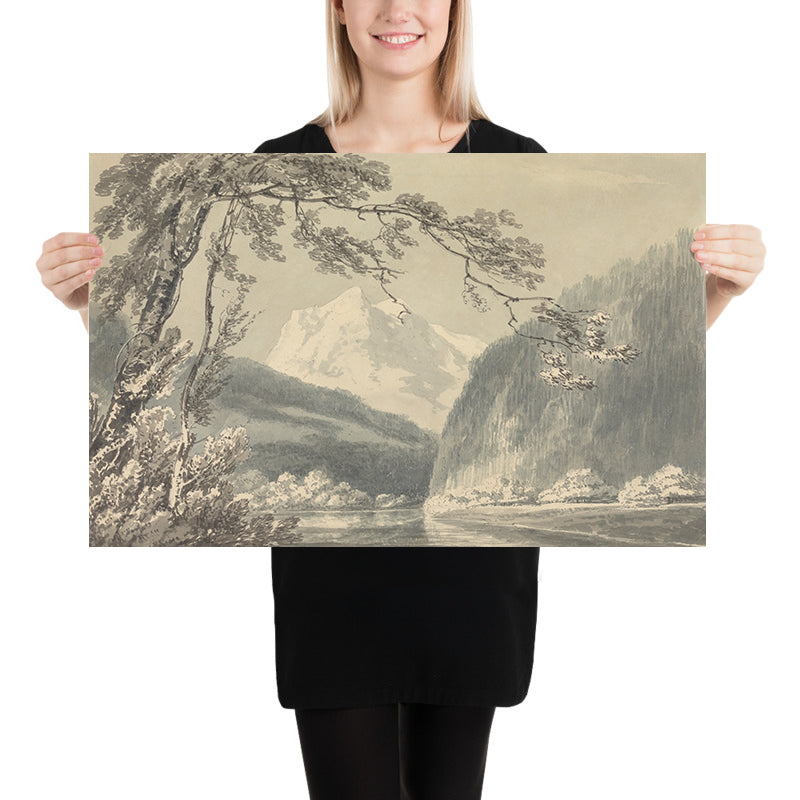 Vicino a Grindelwald di Turner, 1796 