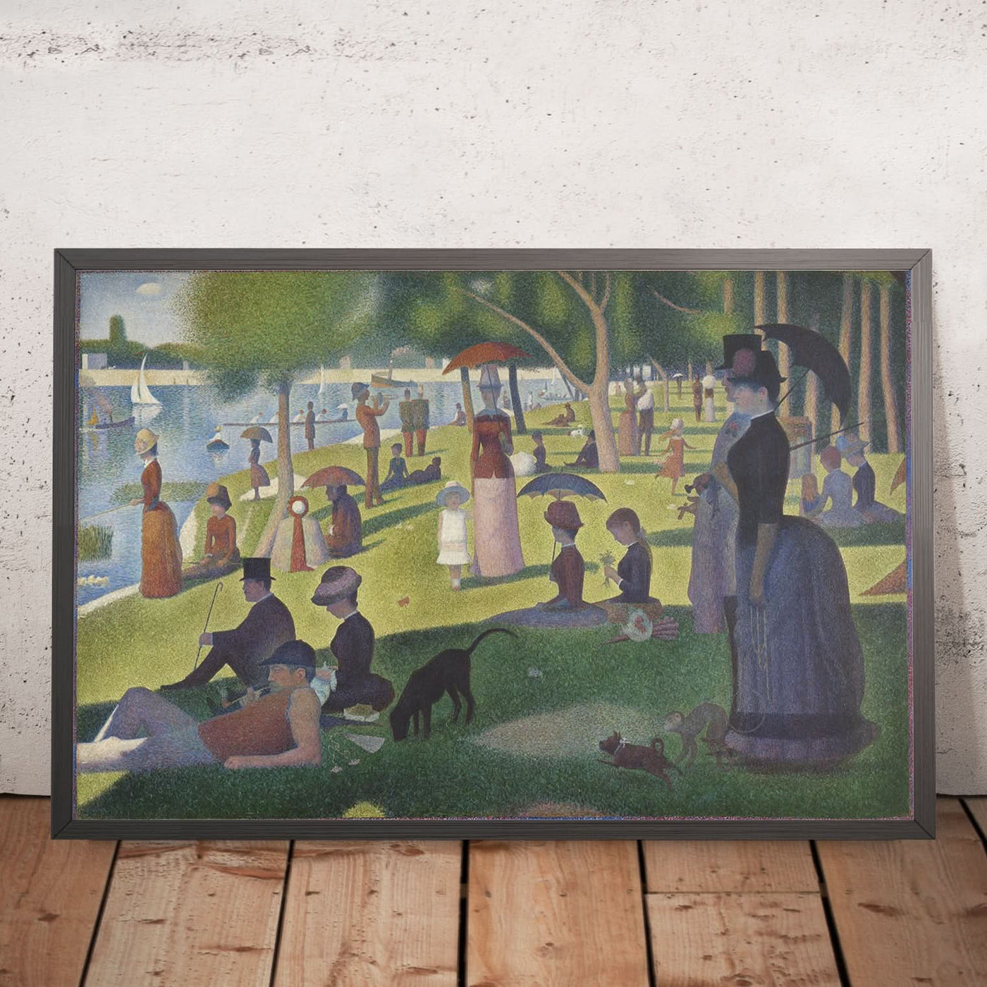 Un domingo en la Grande Jatte, de Georges Seurat, 1884