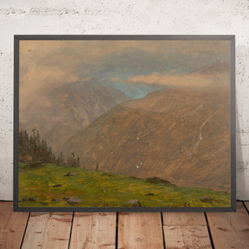A framed image of 