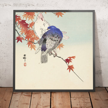 A framed image of 