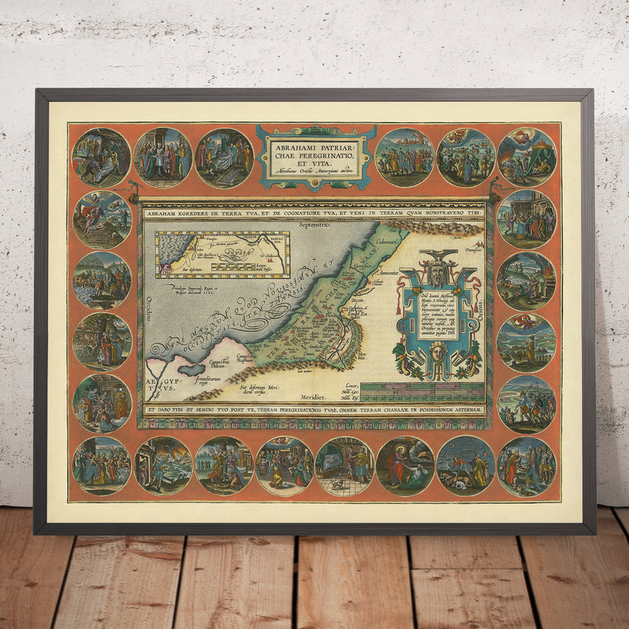 Carte rare du voyage d&