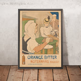 Orange Bitter Notermans Vintage Advertising Poster by Auguste Bénard, 1900
