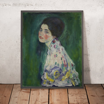 A framed image of 
