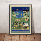 Eastern Canada & Newfoundland Travel Poster by John Held Jr., 1926