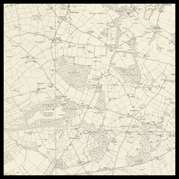 An old Ordnance Survey map of Prestatyn